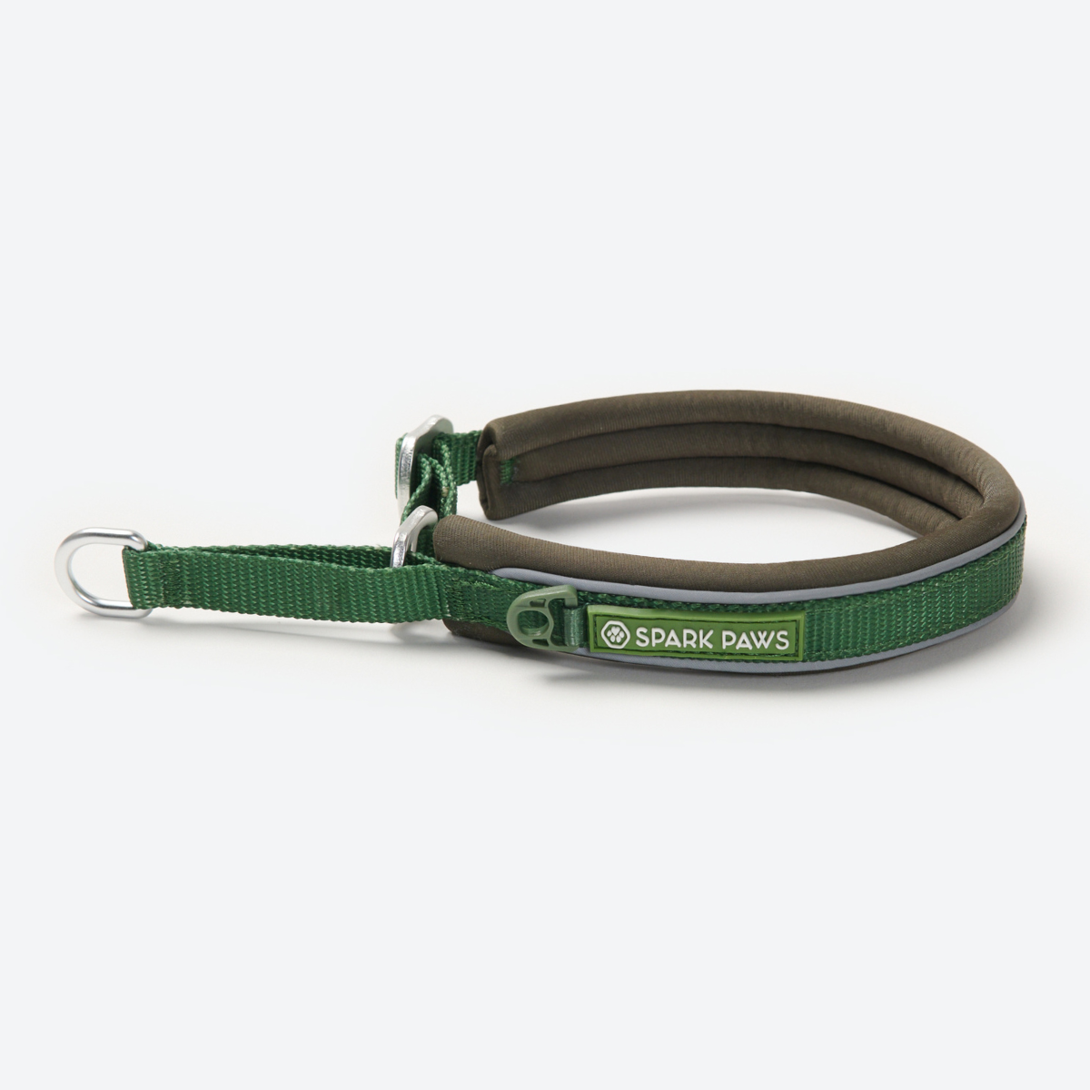 TSPRO Collare Per Cani, Collare Tattico Regolabile Con Fibbia In Metallo Robusto, Larga 3,8 Cm, Resistente E Spesso Per Cani Medi A Grandi (Rosso M - 4
