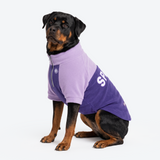 Purple Plush Fleece Dog Sweater||size:4XL