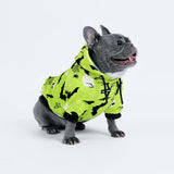 Felpa con cappuccio per cani di Halloween - Neon