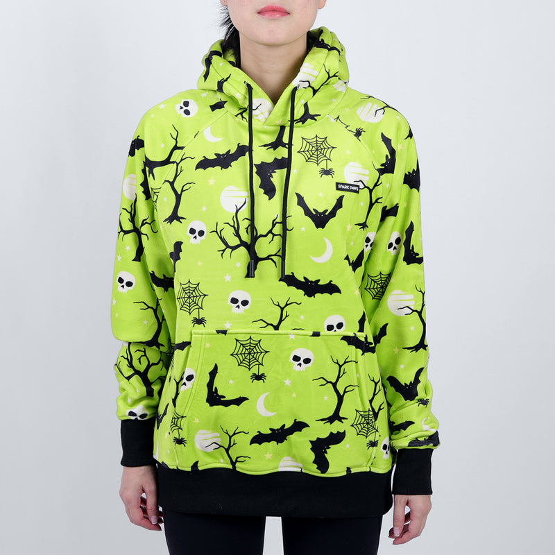 Felpa con cappuccio umana di Halloween - Neon