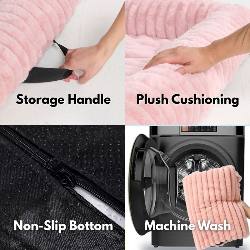 Cuccia Copridivano di Lusso - Rosa