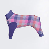 Pigiama per Cani - Plaid Viola