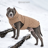 Brown Quilted Winter Jacket||size:S,M,L,XL,2XL,3XL,4XL
