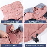 Pink Quilted Winter Jacket||size:S,M,L,XL,2XL,3XL,4XL