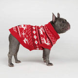 Maglione per cane lavorato a maglia - Dasher Rosso