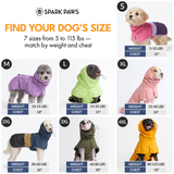 Dog Raincoat - Aqua White Purple||size:S,M,L,XL,2XL,3XL,4XL