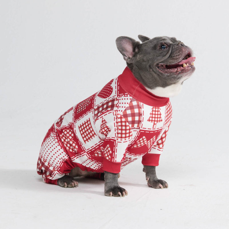 Pigiama di Natale per cane - Patchwork Festivo