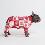 Pigiama di Natale per cane - Patchwork Festivo