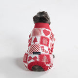 Pigiama di Natale per cane - Patchwork Festivo