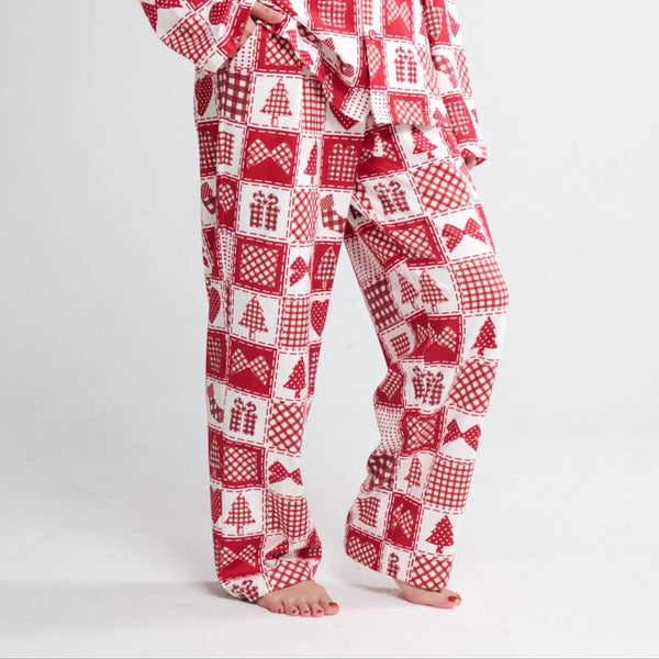 Pantalone del pigiama umano - Patchwork Festivo