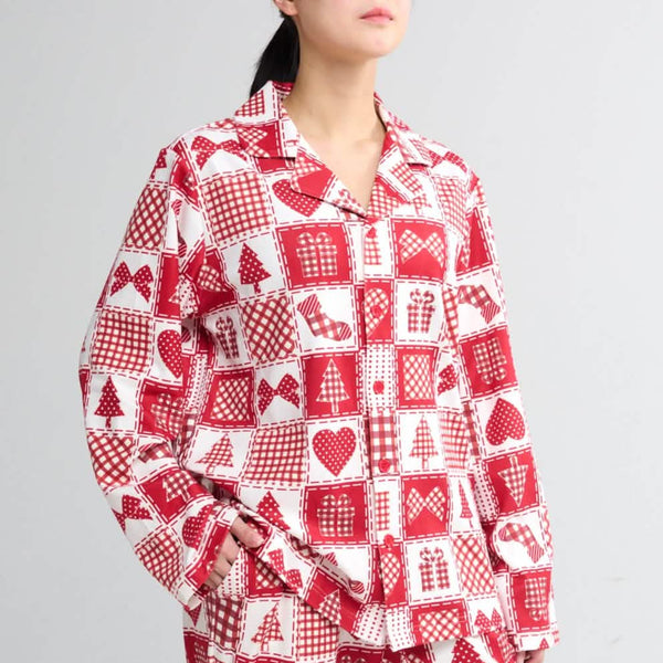 Top del pigiama umano - Patchwork Festivo