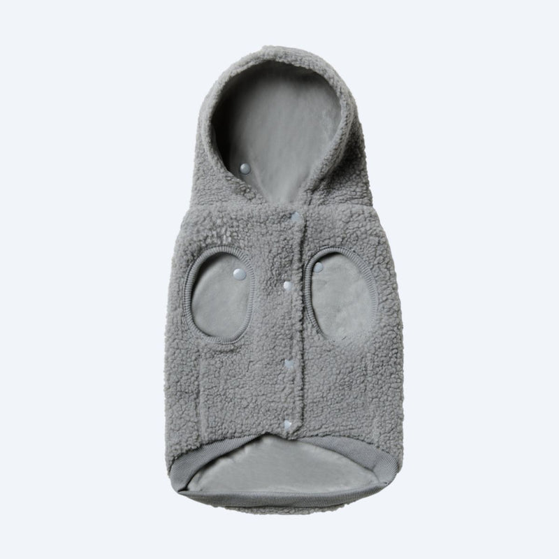 Maglione Teddy Sherpa - Grigio argento