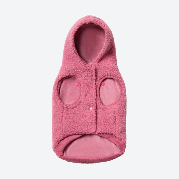 Maglione Teddy Sherpa - Rosa scuro