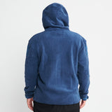 Felpa con cappuccio CozyFlex Utility Human - Blu
