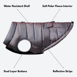 Gunmetal Grey Warmshield Jacket||size:S,M,L,XL,2XL,3XL,4XL