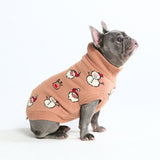 Maglione natalizio a maglia per cani – Babbo Natale & Rudolph