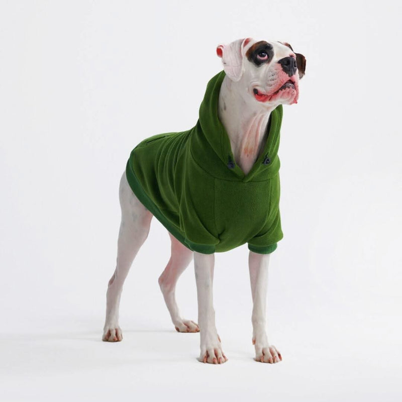 Felpa con cappuccio per cani CozyFlex Utility - Verde