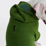 Felpa con cappuccio per cani CozyFlex Utility - Verde