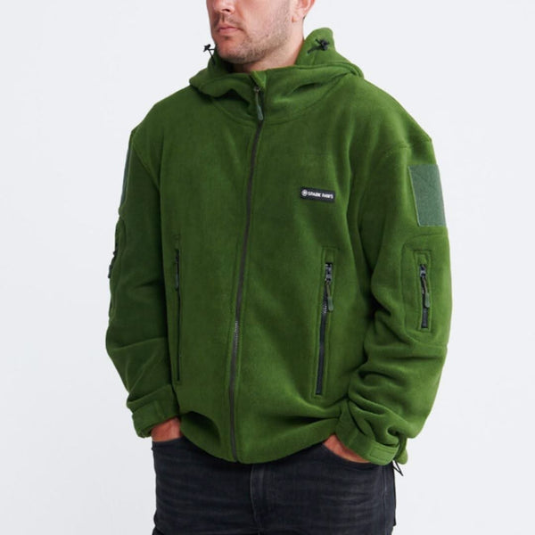 Felpa con cappuccio CozyFlex Utility Human - Verde