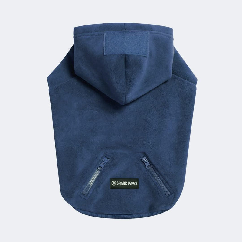 Felpa con cappuccio per cani CozyFlex Utility - Blu