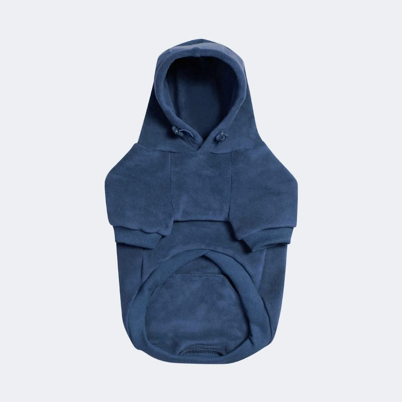 Felpa con cappuccio per cani CozyFlex Utility - Blu