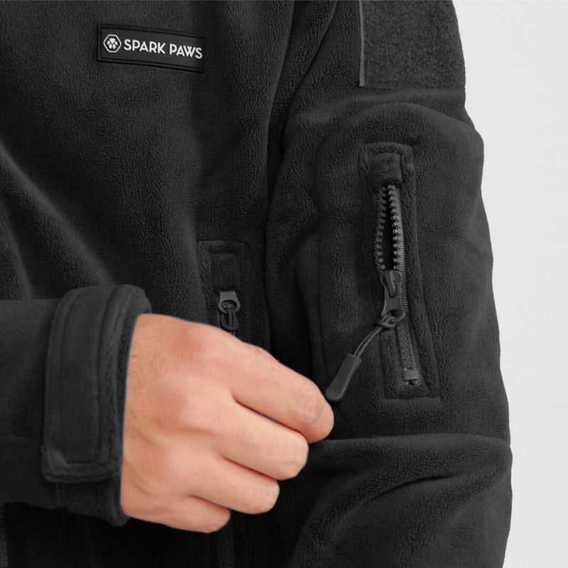 Felpa con cappuccio CozyFlex Utility Human - Nera