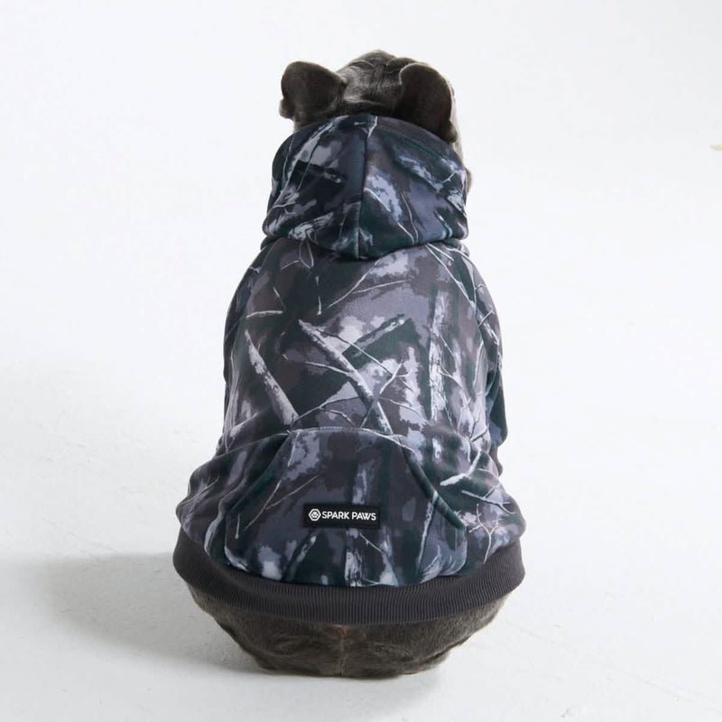 Felpe Concrete Wood per cani – Asfalto