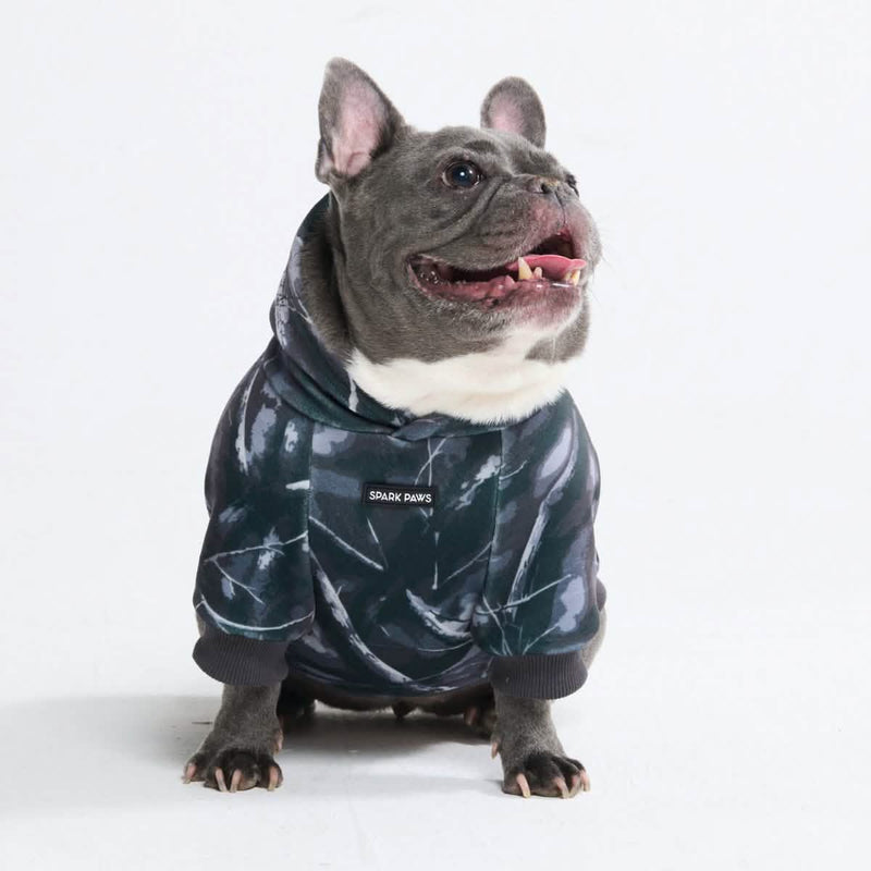 Felpe Concrete Wood per cani – Asfalto