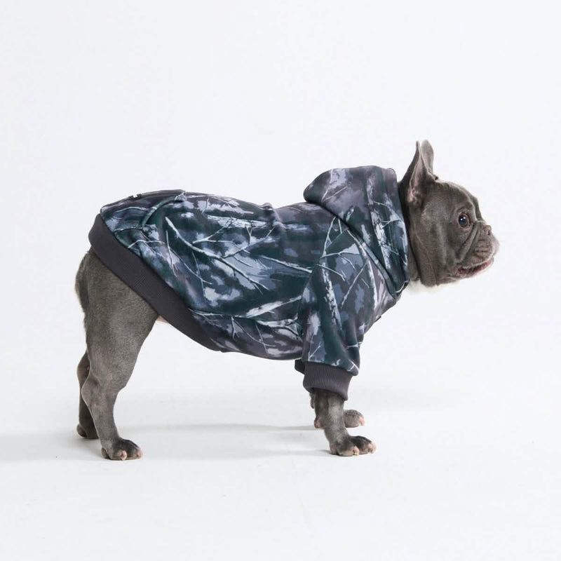 Felpe Concrete Wood per cani – Asfalto