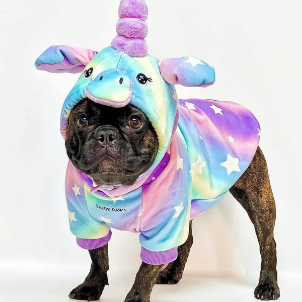 Felpa di Halloween per cani - Unicorno