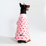 Pigiama per Cani - Cuori Rosa