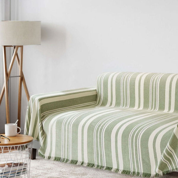 Copridivano - Stripe Verde