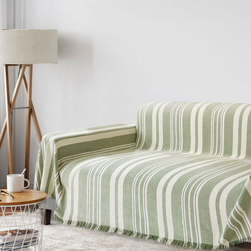 Copridivano - Stripe Verde