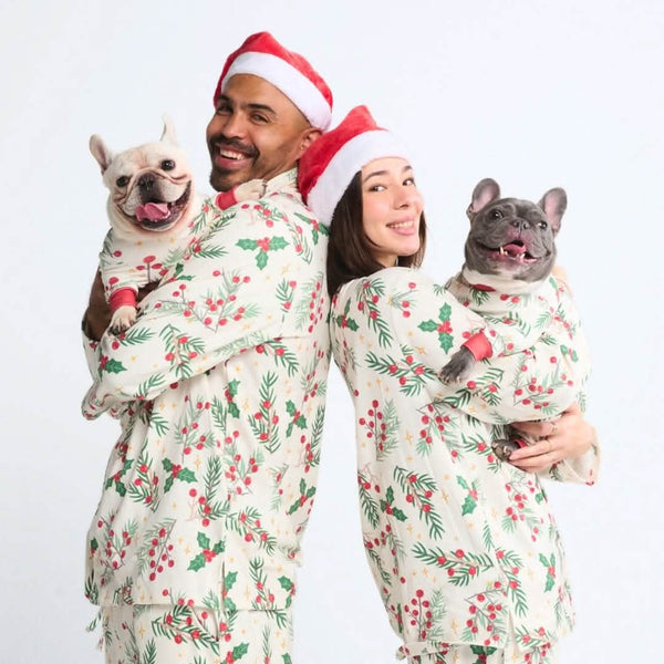 Pigiama di Natale per cane - Vischio