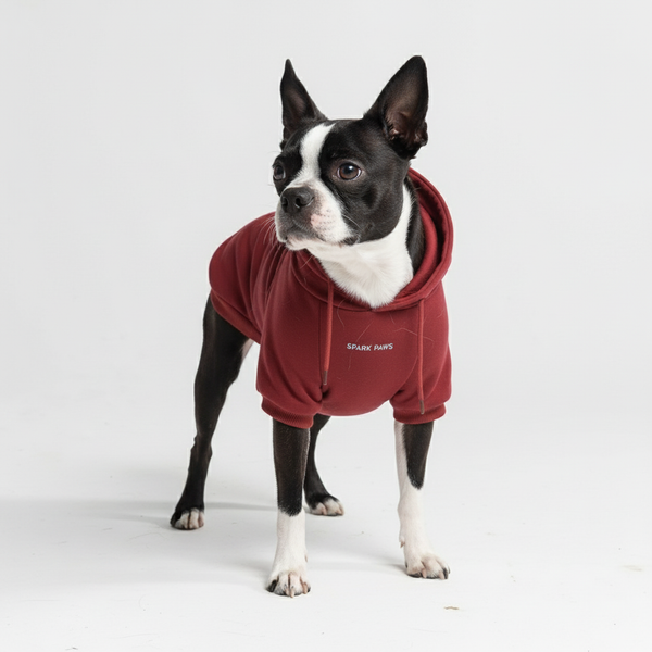 Maglione Essenziale per Cani - Bordeaux