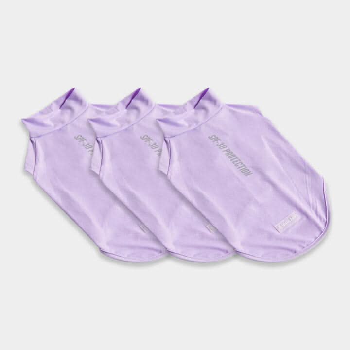 Maglietta per cani Sunblock - Viola