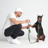Set di collari tattici per cani - Verde Militare (1,5"/4 cm)