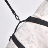 Set di imbracatura per cani Comfort Control No-Pull - Nero