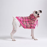 Maglione Plaid per Cani - Quadretti rosa