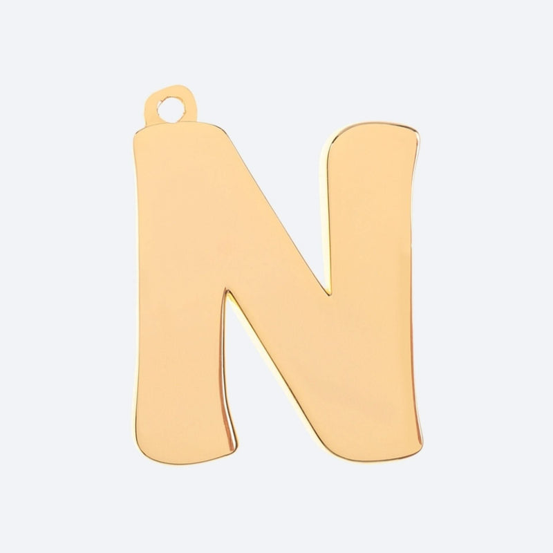 Ciondolo Lettera Iniziale - N