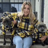 Maglione Plaid per Umani - Quadretti gialli