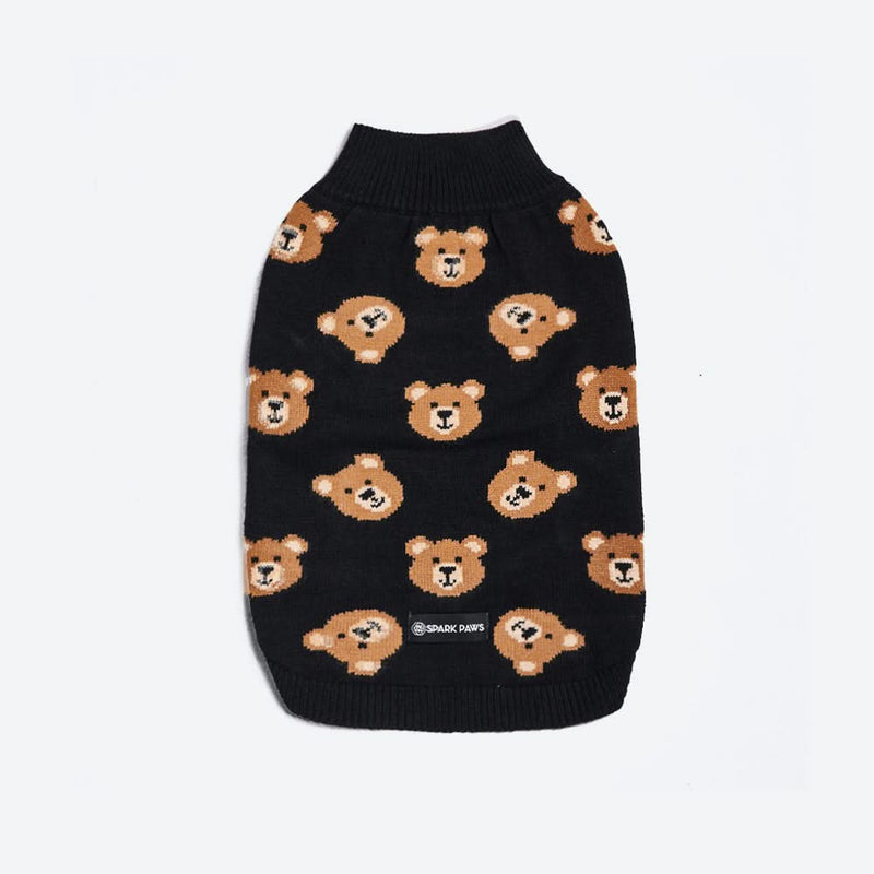 Maglione per cane lavorato a maglia - Orsetto di pezza rotto