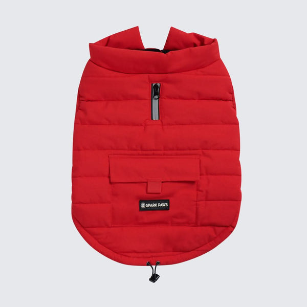 Giacca impermeabile WarmShield™ - Rossa